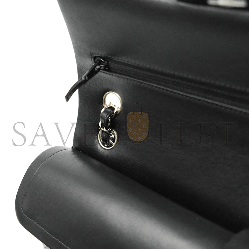 Ch**el master small classic flap black lambskin (23*14*6cm)